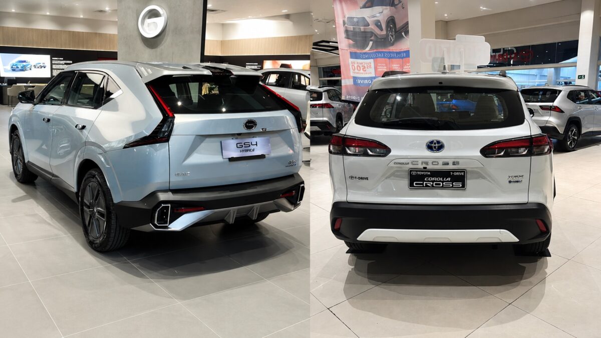 Toyota Corolla Cross vs GAC GS4: qual SUV híbrido entrega mais pelo preço?