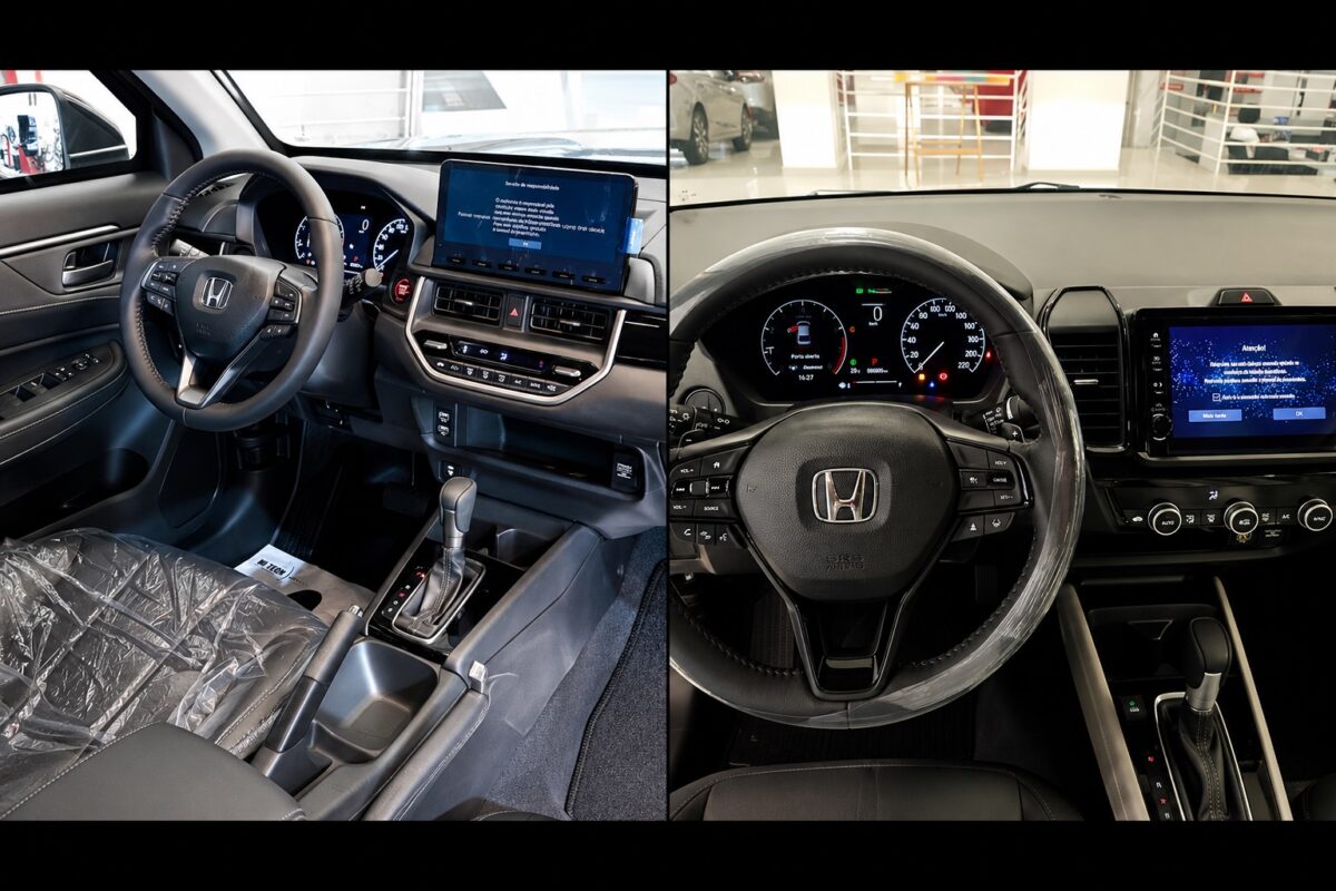 Honda City Touring x Honda WR-V EXL: qual é a melhor escolha?