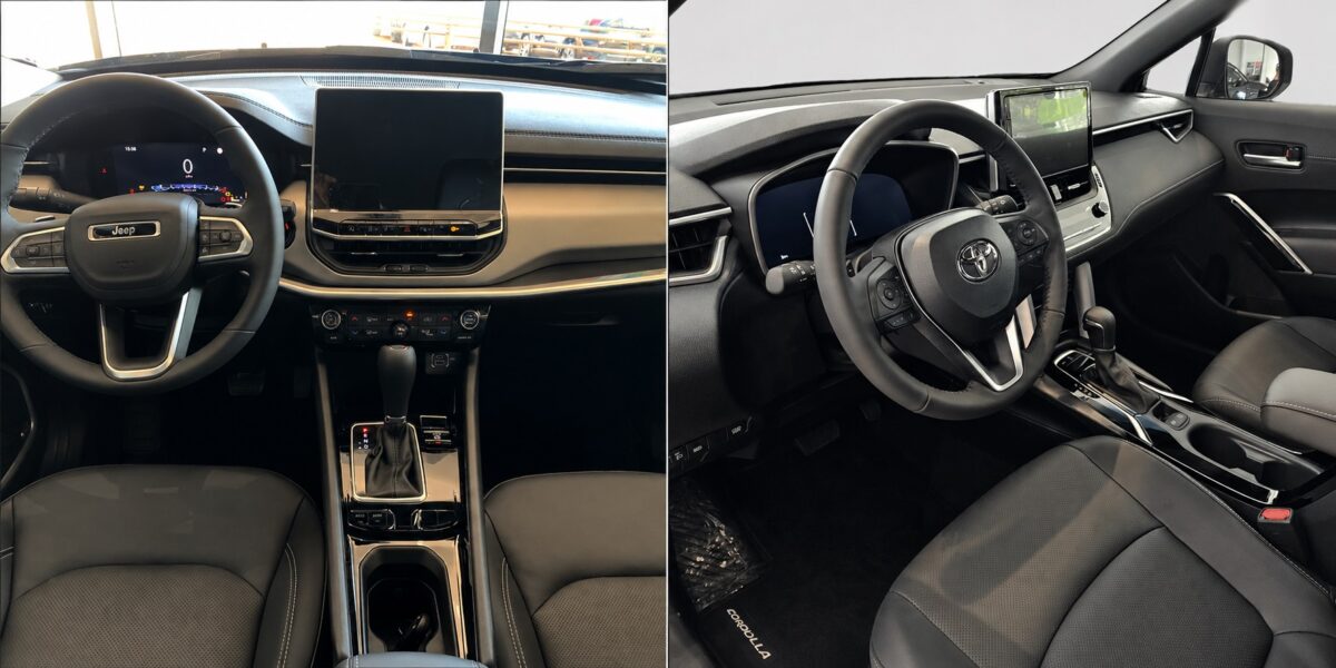 Toyota Corolla Cross XRE vs Jeep Compass Longitude: qual SUV médio vale mais a compra?