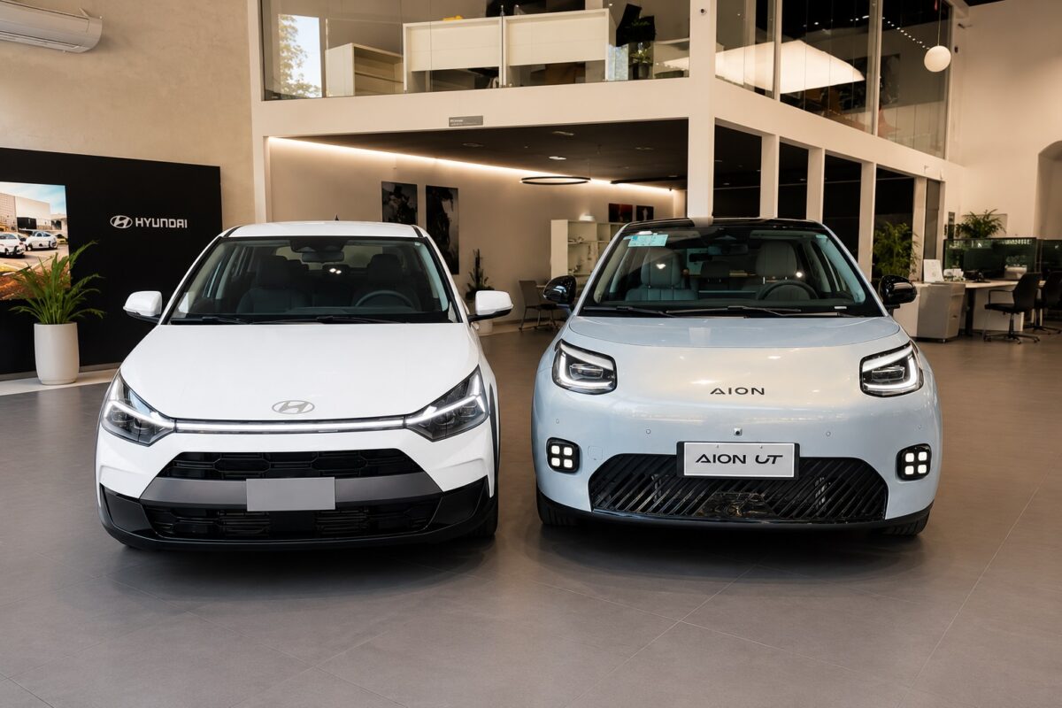 GAC Aion UT Premium ou Hyundai i20 Ultimate: qual é a melhor compra pelo mesmo preço?