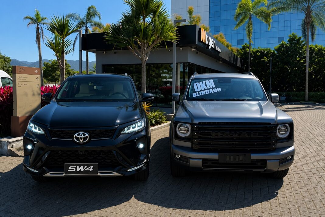GWM Haval H9 vs Toyota SW4: SUV chinês custa R$ 140 mil a menos
