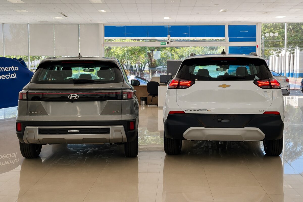 Hyundai Creta Comfort x Chevrolet Tracker LTZ: qual oferece o melhor custo-benefício?
