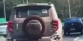 GWM Tank 400 é flagrado em testes no Brasil e mira a Toyota SW4