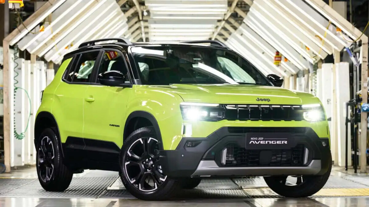 Jeep Avenger inicia produção com sistema micro-híbrido MHEV 12V