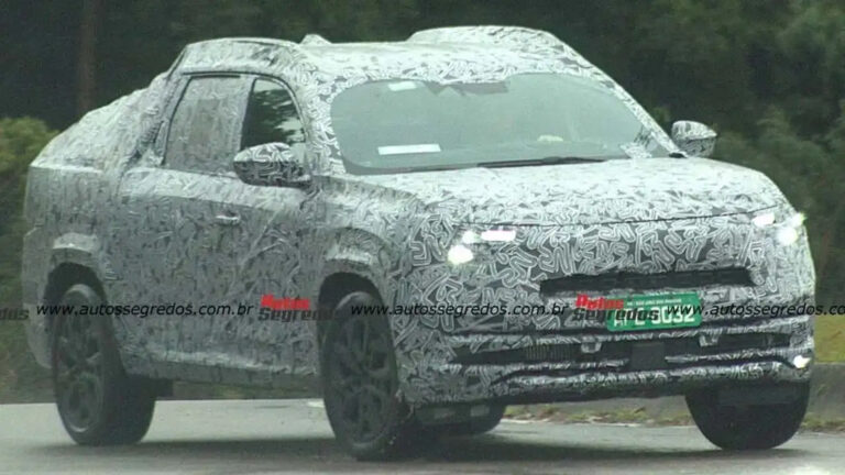 Renault Niagara é flagrada e confirma design fiel ao conceito para brigar com Fiat Toro e Ram Rampage