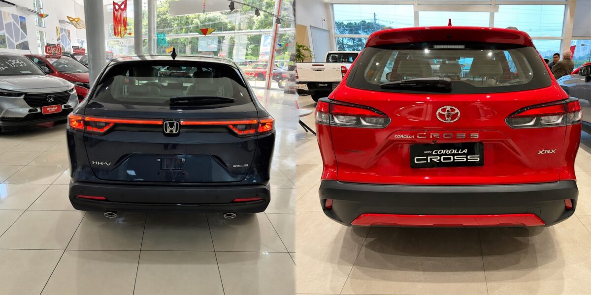 Honda HR-V Advance vs Toyota Corolla Cross XRX: qual SUV entrega mais?