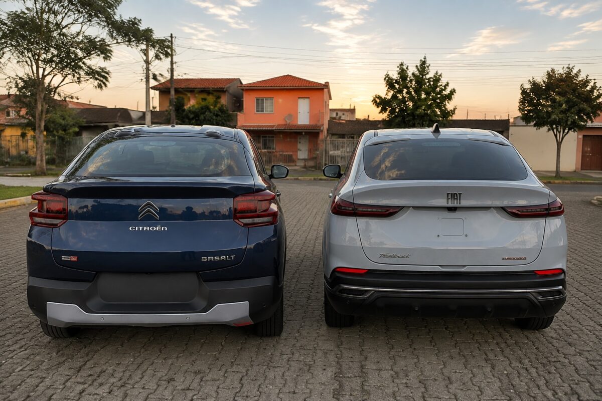 Citroën Basalt Shine vs Fiat Fastback T200: qual SUV cupê é a melhor escolha?