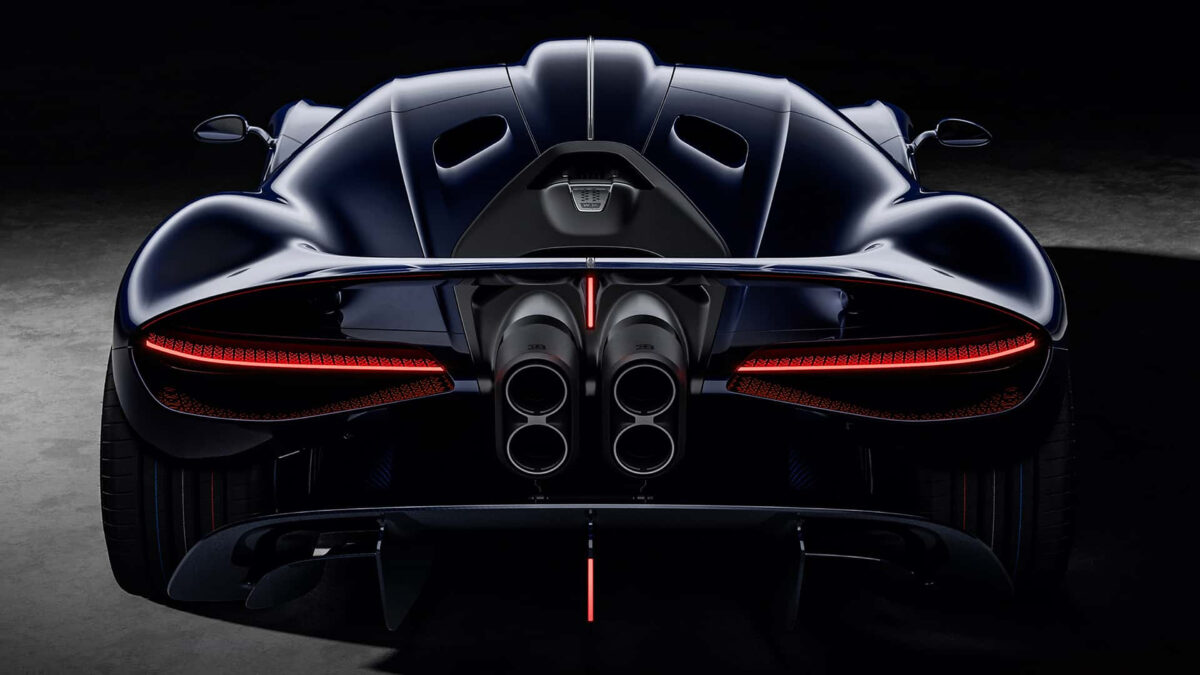Bugatti Destrier transforma o Bolide em hipercarro exclusivo de 1.600 cv