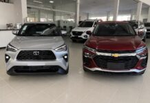 Chevrolet Tracker LTZ ou Toyota Yaris Cross XRE: qual SUV vale mais a pena em 2026? Chevrolet Tracker LTZ ou Toyota Yaris Cross XRE: qual SUV vale mais a pena em 2026?