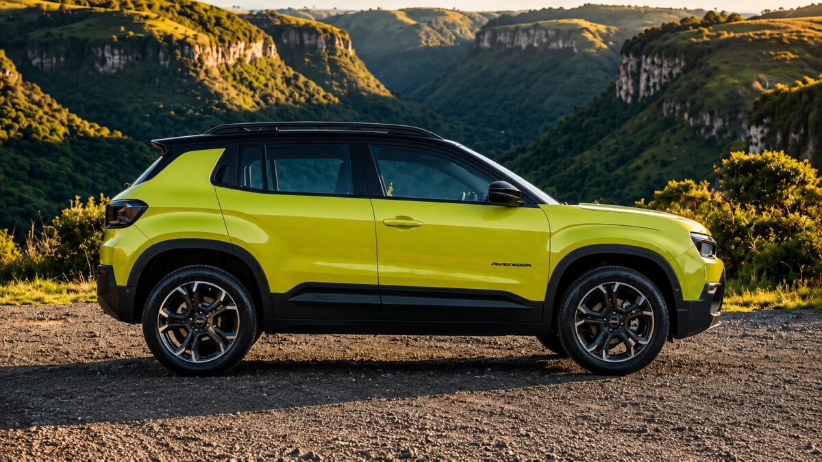 Jeep Avenger 2027 chega ao Brasil por R$ 114.990 com motor híbrido de 116 cv