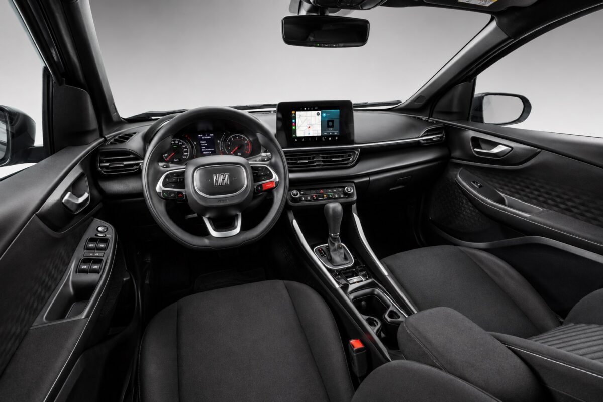 Interior do Fiat Fastback 2027