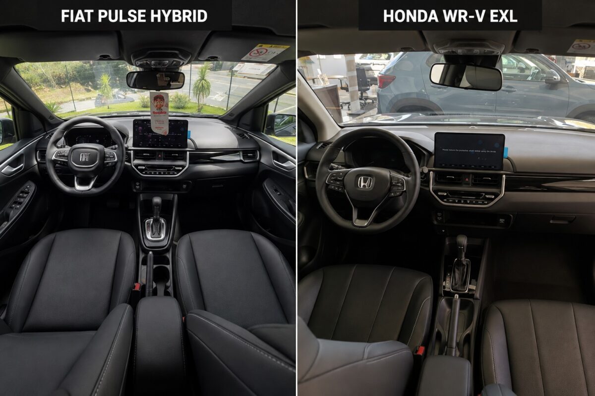Honda WR-V EXL vs Fiat Pulse Impetus: qual SUV é a melhor compra na faixa de R$ 150 mil?