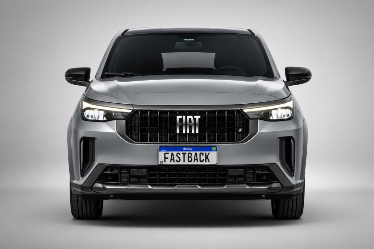 Fiat Fastback 2027 visto de frente