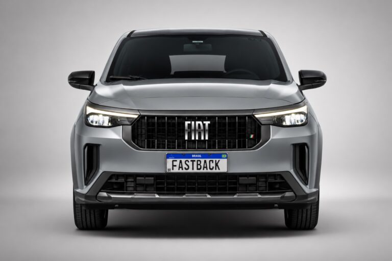 Fiat Fastback 2027 visto de frente