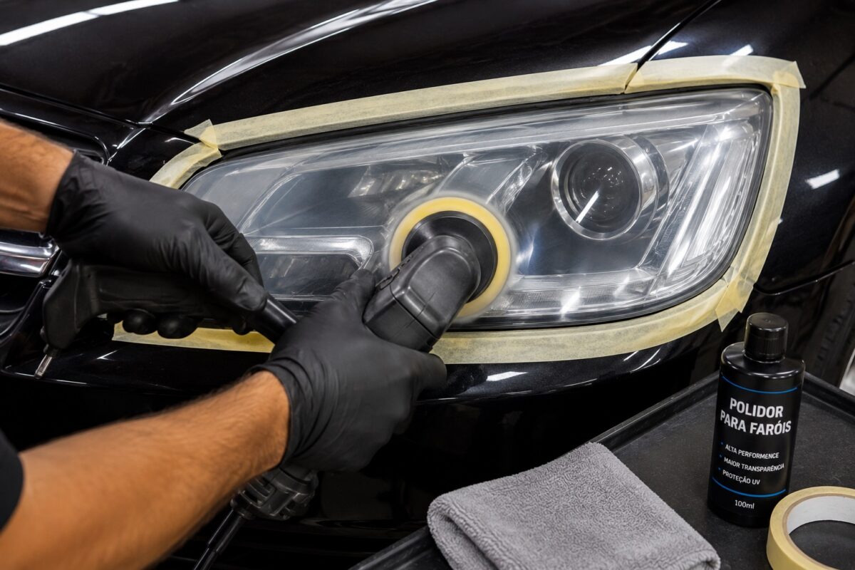 Como polir farol amarelado: passo a passo, qual lixa usar e como proteger