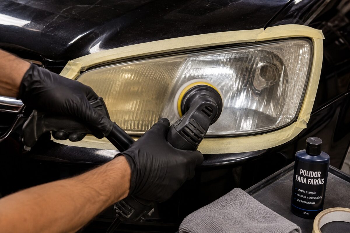 Como polir farol amarelado: passo a passo, qual lixa usar e como proteger