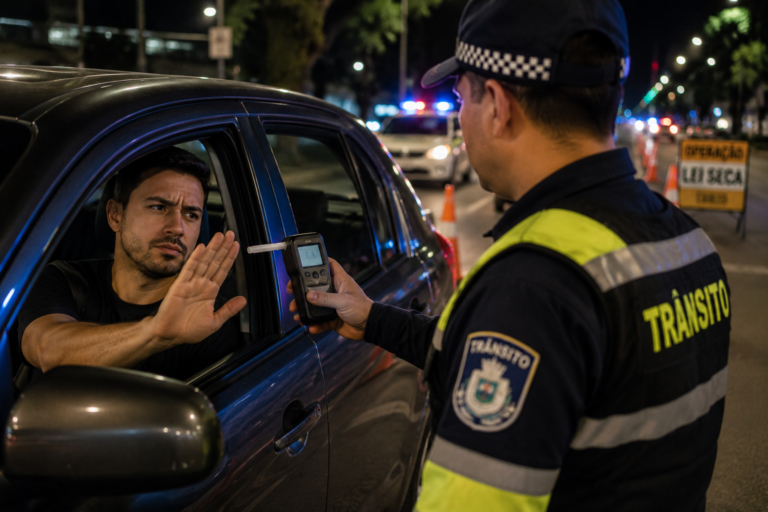 Recusar o bafômetro suspende a CNH? Veja multa e o que diz a lei