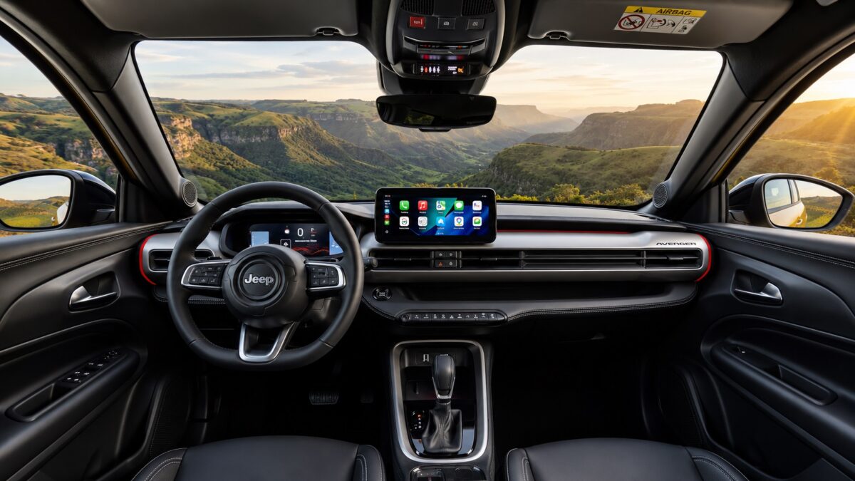 Jeep Avenger 2027 chega ao Brasil por R$ 114.990 com motor híbrido de 116 cv