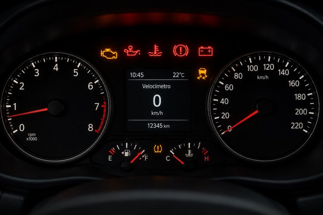 Luzes do painel do carro: significado das cores e quando é preciso parar