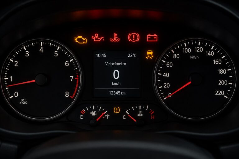 Luzes do painel do carro: significado das cores e quando é preciso parar