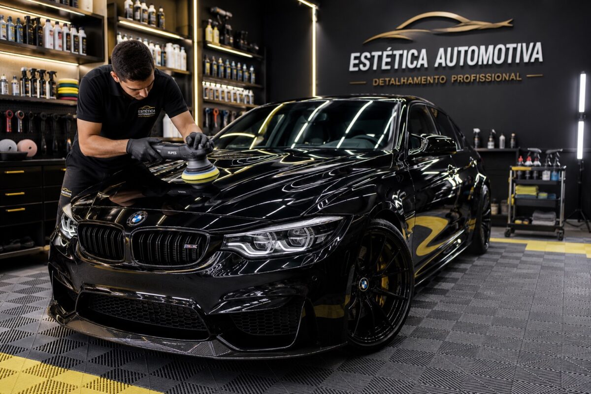 Lava jato ou estética automotiva: entenda as diferenças e qual serviço escolher