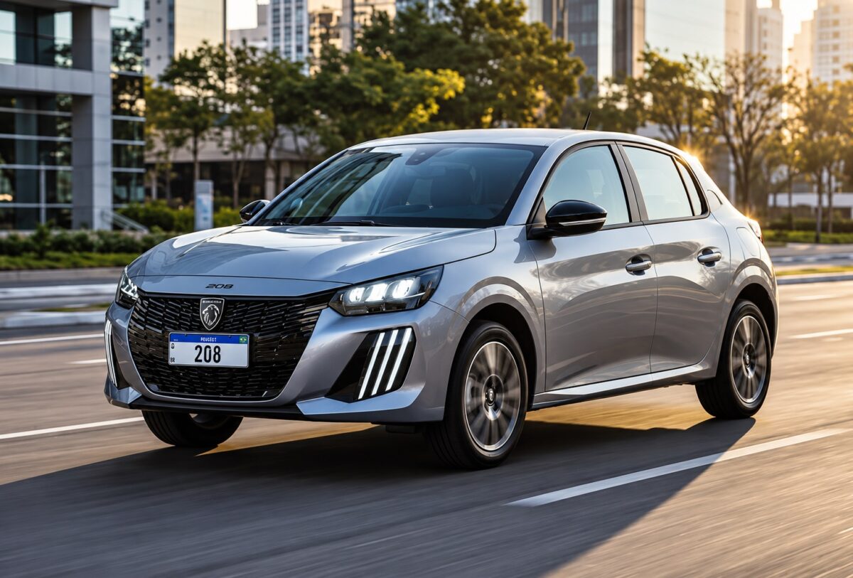 Peugeot 208 2027 ficou mais barato, mas há R$ 26 mil entre o manual e o primeiro automático