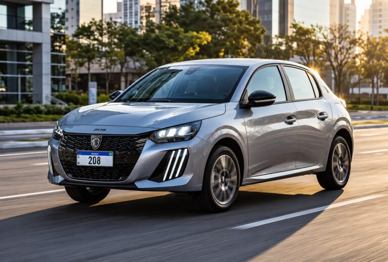 Peugeot 208 2027 ficou mais barato, mas há R$ 26 mil entre o manual e o primeiro automático