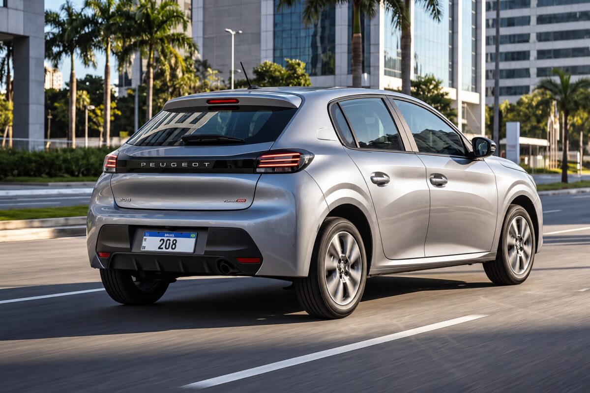 Peugeot 208 2027 ficou mais barato, mas há R$ 26 mil entre o manual e o primeiro automático